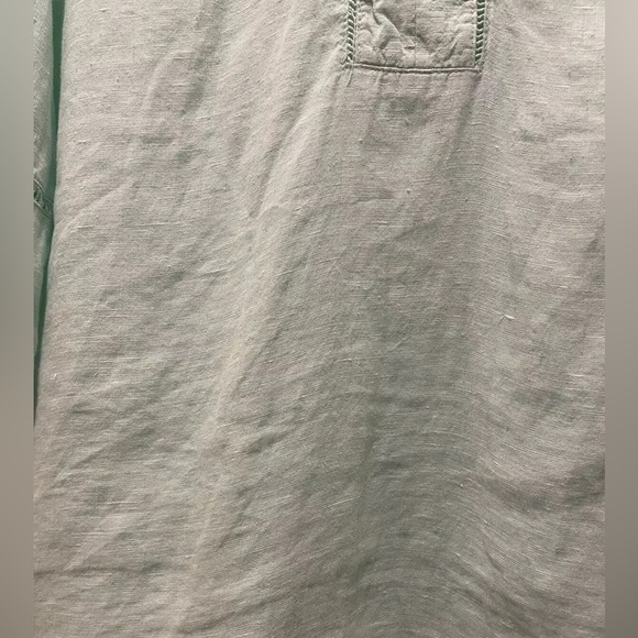 Joie 100% Linen Mint Green Pullover Tunic Size XS - Picture 3 of 6